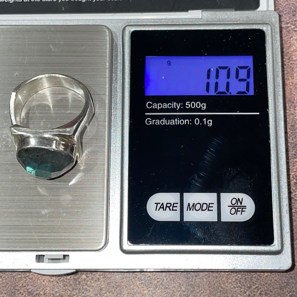 Labradorite Silver Ring - Picture 16 of 16